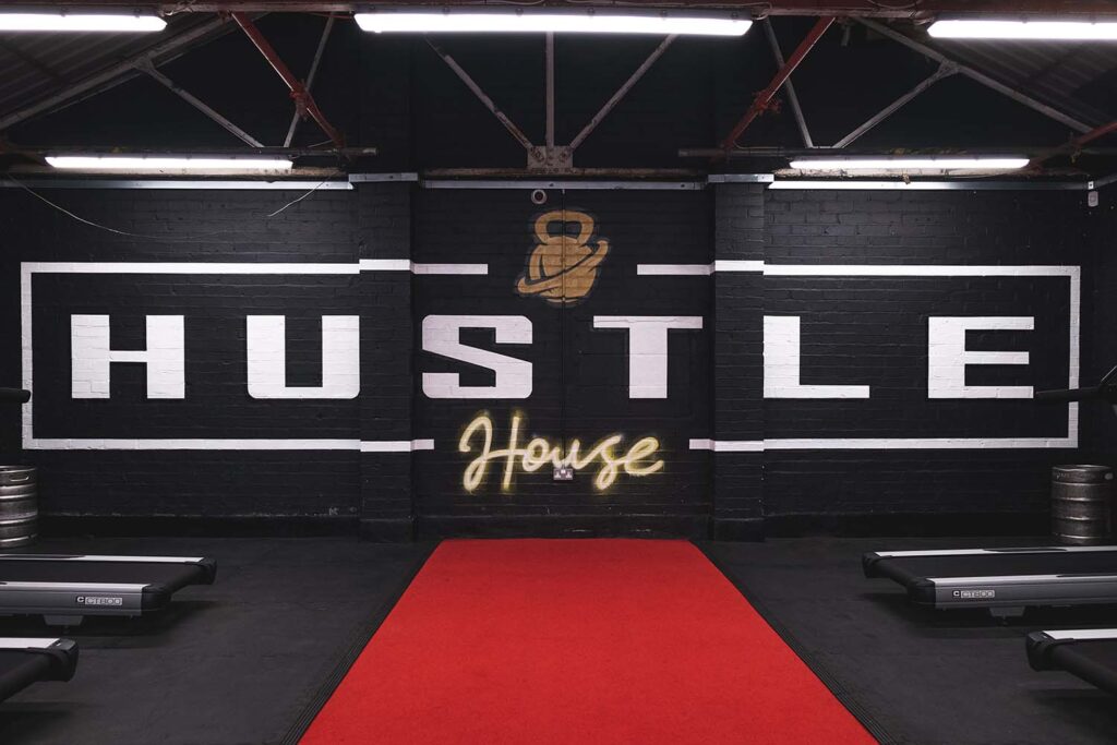 Hustle House Gym Graffiti