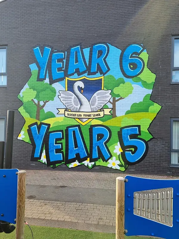 Frederick Bird Primary School Mural - Coventry